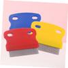 Kisangel Stainless Steel Pet and Cat Deshedding Comb, 2-Pack, Random Color view 4