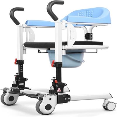 Patient Transfer Lift Chair with 180° Split Seat
