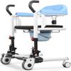 Patient Transfer Lift Chair with 180° Split Seat view 1