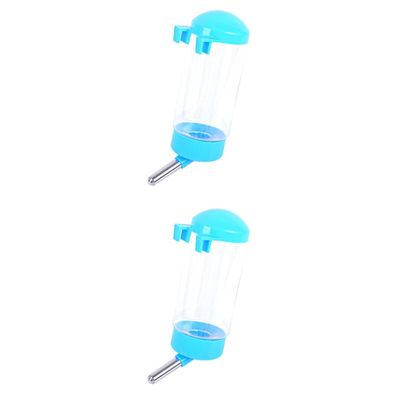 Sosoport 2-Pack 400 ml Hanging Water Bottles for Small Pets