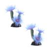 BESPORTBLE 2pcs Realistic Soft Body Imitation Tank Decorations view 1
