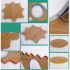 LKYJD U-Shaped Plywood Edge Banding, Flexible Self-Adhesive Edge Guard, Beige, U16mm-10m view 4