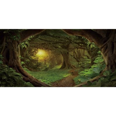 MIRRORANG 61x41cm Psychedelic Forest Background