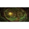MIRRORANG 61x41cm Psychedelic Forest Background view 1