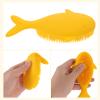 Healvian 2-Piece Silicone Bath and Scalp Massage Brush Set for Children view 3