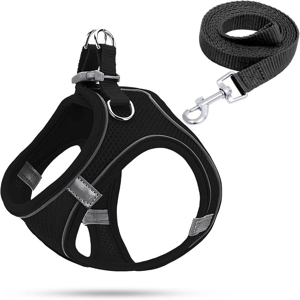 Dog Harness for Small Dogs, Puppy Harness with Leash