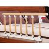 WQZStar Folding Bed Rail Safety Guard for Older Adults, Assist Handle, Hospital-Grade Stainless Steel (Color: D, Size: 97 × 40 cm) view 2