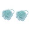 Sosoport 2-Piece Paw-Shaped Dog Grooming Brushes, Food-Grade Silicone view 1