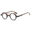 Lanomi Polygon Reading Glasses, Leopard Print, +3.5, Plastic, No Blue-Light Filter view 1