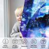 KIDSLOVE Owl Blackout Curtains, Cartoon Owl Privacy Curtains for Bedroom or Children's Room (3,100 x 140 cm W x H / 50 x 140 cm x 2) view 3