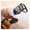 KANGYEBAIHUODIAN Soft Plastic and Leather Dog Muzzle, Bk, XXXL view 2