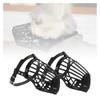KANGYEBAIHUODIAN Soft Plastic and Leather Dog Muzzle, Bk, XXXL view 4