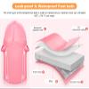 Foldable Foot Bath Basin, Pink, 15 L view 4