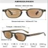 Lanomi Tinted Reading Sunglasses for Women and Men, UV400 Outdoor Readers, Gray/Brown, +1.0 view 2