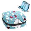 Period Storage Bag for Pads and Tampons, 4.7 x 6.6 x 6.6 in, Durable view 1