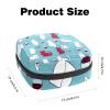 Period Storage Bag for Pads and Tampons, 4.7 x 6.6 x 6.6 in, Durable view 2