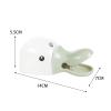 Tuzsocr Pet Food Scoop with Clip, Green Duck-Shaped Plastic Measuring Cup, Dishwasher-Safe view 2