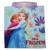 Disney Frozen Elsa & Anna Quick-Dry Hooded Bath Poncho for Girls, 55 x 110 cm, Ages 3–6, Turquoise view 1