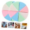 MAGICLULU 8 Sets Latex Makeup Sponge Puffs for Women, Reusable Triangular Makeup Sponges for Blending and Setting view 2