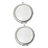 MAGICLULU 2-Pack Compact Double-Sided Folding Makeup Mirrors for Women, Small Round Travel Mirror with Light view 1