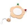SEWOART Bird Mirror with Bell and Flower Design view 1