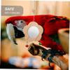 SEWOART Bird Mirror with Bell and Flower Design view 4