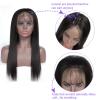 4x4 Pre-Plucked Lace Front Wig, Straight 180% Peruvian Remy Human Hair, 12–30 in, 13x4 Lace Front view 4