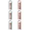 MAGICLULU 6-Piece Hair Styling Comb Set, Fine-Tooth Barber Combs view 1