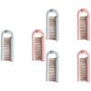 MAGICLULU 6-Piece Hair Styling Comb Set, Fine-Tooth Barber Combs view 4