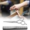 RWRAPS 8-in-1 Hairdressing Scissors Set, Stainless Steel Scissors, Thinning Comb, Hair Clips, Blue/Silver view 4