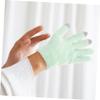 Moisturizing Gloves and Gel Socks Set, Plume Yarn, Light Green view 2