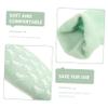 Moisturizing Gloves and Gel Socks Set, Plume Yarn, Light Green view 3