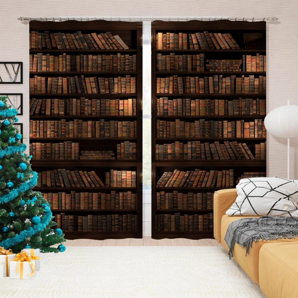 IKDZCM Bedroom Curtains for Living Room, Blackout Curtains, 2-Piece Set, 260 × 280 cm Each