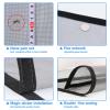 Self-Adhesive Anti-Mosquito Window Screen 220 x 225 cm, White view 4
