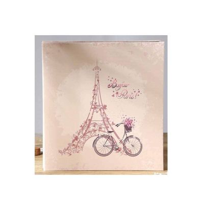 Hand-Inserted Photo Album, Traditional Photo Album and Baby Growth Record Book, White, Holds 101–200 Photos