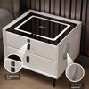 DameCo Simple Smart Nightstand with 23 Drawers, Wireless Charging, Fingerprint Lock, Bluetooth Speaker and USB view 3