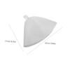 FOMIYES Felt Sauna Hat Set, Water-Absorbent, Breathable, White view 4