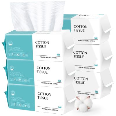 Facial Cleansing Towels, 600 Soft Cotton Towels