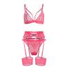 WILLBEST Women's Sexy Lingerie Set, XXXL, Bra with Garters, Babydoll Bustier view 1