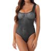 WILLBEST Women's Sexy Lingerie Set, Breathable Underwear, Babydoll Mini Dress, Non-Push-Up Sports Bra, Fishnet Stockings, Bra Pads, Whip and Garter Straps view 1