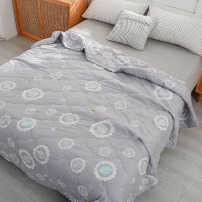 XHCTNN King-Size Summer Blanket, Lightweight Breathable Quilted Blanket, 200 x 230 cm