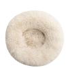 YJHLY Dog Bed, Cozy Donut Cuddle Bed, Round, Ultra-Soft, Washable view 1