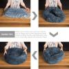 YJHLY Dog Bed, Cozy Donut Cuddle Bed, Round, Ultra-Soft, Washable view 3