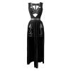 Plus-Size Women's Lingerie Set, 6XL/XXXL Babydoll Bustier with Over-the-Knee Stockings view 1