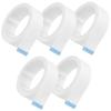MAGICLULU Eyelash Extension Tape, 5 Rolls, White Nonwoven, Gentle and Breathable view 1