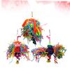 VANZACK 6-Piece Colorful Chew Toys for Birds view 2