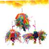 VANZACK 6-Piece Colorful Chew Toys for Birds view 4