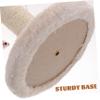 Cat Scratching Post with Nail File, Two-Tiered with Two Balls view 3