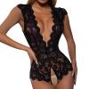 WILLBEST Women's Sexy Lingerie Set, Dark Blue view 1