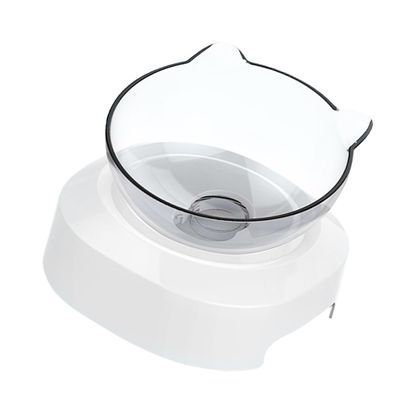 Yardwe Elevated Cat Bowl with 15° Tilt